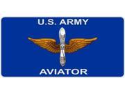 US Army Aviator Photo License Plate