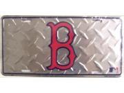 Boston Red Sox Diamond License Plate