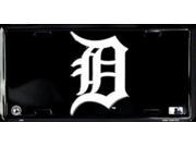 Detroit Tigers D Metal License Plate
