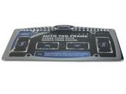 212 Main CG42567 6 x 12 in. Ford Reversible Emblem Chrome License Plate Frame