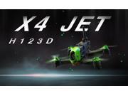 Hubsan H123D X4 JET 5.8G FPV Brushless Micro Racing Drone with HD 720P Camera 3D Roll RC Quadcopter BNF