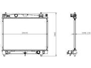 Denso 221-3111 Radiator Denso 221-3111 Radiator