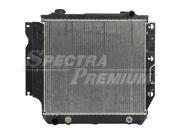 Spectra Premium Cu1015 Complete Radiator For Jeep Wrangler
