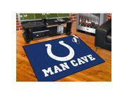 NFL Indianapolis Colts Man Cave All Star Mat 34 x45