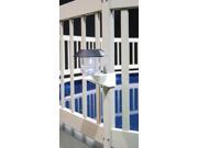 Resin Swimming Pool Fence Solar Lights 4 Pack
