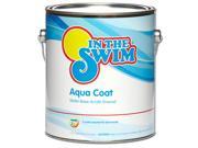 Aqua Coat Water Base Swimming Pool Paint White 1 Gallon