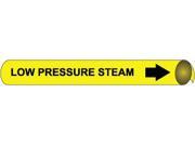 NMC C4069 PIPEMARKER PRECOILED LOW PRESSURE STEAM B Y FITS 2 1 2 3 1 4 PIPE 1 EACH