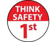 NMC HH89 THINK SAFETY 1ST 2 DIA. PS VINYL PAK OF 25