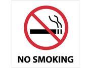 NMC S1P NO SMOKING W GRAPHIC 7X7 PS VINYL 1 EACH