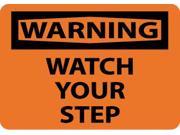 NMC W466PB WARNING WATCH YOUR STEP 10X14 PS VINYL 1 EACH