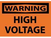 NMC W49AP WARNING HIGH VOLTAGE 3X5 PS VINYL PAK OF 5