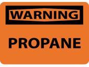 NMC W84PB WARNING PROPANE 10X14 PS VINYL 1 EACH