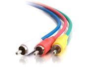 C2G Cables to Go 50FT Cmg rated Composite Video with Stereo Audio Cable With Low Profile Connecto