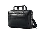 Samsonite 43122 1041 Checkpoint Friendly Leather Business Case Notebook Carrying Case 15.6 Inch Black