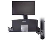 Ergotron StyleView Multi Component Mount for CPU Flat Panel Display Mouse Keyboard