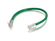 C2G Cables Cat6 Non Booted Unshielded Network Patch Cable Green 00964
