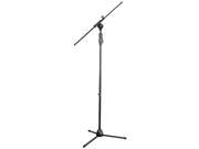 Pyle PMKS38 Pro Universal Microphone Stand 63 Inch Height Glossy Black Plastic Metal Black