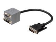 Belkin F2E7900 01 DS 1Ft Dvi I Dual Link To Vga Dvi D Single Link Bag And Label