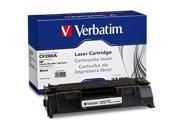 Verbatim 99221 Black Remanufactured Toner Cartridge Equivalent To Hp Cf280A For Hp Laserjet Pro 400 400 M401A 400 M401D 400 M401Dn 400 M401Dne 4