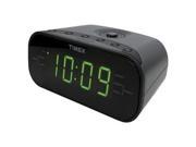 TIMEX T231GY2 AM FM Dual Alarm Clock Radio with Digital Tuning Gunmetal Gray