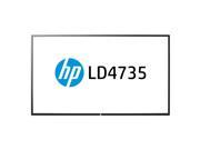 HP F1M94AA Ld4735 47 Inch Class 46.96 Inch Viewable Commercial Use Led Backlit Lcd Flat Panel Display 1080P Fullhd Black