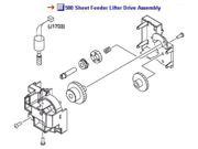 HP RM1 1457 050CN Lifter Drive Assembly For 500 Sheet Paper Feeder Assembly