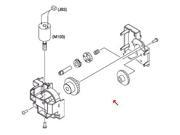 HP RM1 1029 040CN Lifter Drive Assembly Support Tray 2 Paper Pickup Lifter Drive Support Assembly