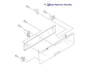 HP RM1 2111 000CN Upper Right Side Access Door Assembly Located Above Mp Tray 1 Assembly