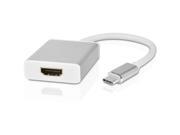 SIIG CB TC0012 S1 External Video Adapter Usb Type C Hdmi Silver