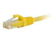 C2G 8 ft Cat6 Snagless UTP Unshielded Network Patch Cable Yellow