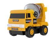 Mota MTTY TT 3 Mini Toy Mixer Truck Yellow Construction Mixer