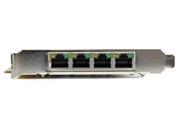StarTech.com 4 Port Gigabit Power over Ethernet PCIe Network Card PSE PoE PCI Express NIC