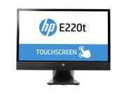HP L4Q76AA Elitedisplay E220T Led Monitor 21.5 Inch 21.5 Inch Viewable Touchscreen 1920 X 1080 Full Hd 1080P Va 250 Cd M2 3000 1 8 Ms Vga