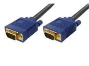 APC 62035 50 50 ft. High Res Monitor Cable Hd15 Male To Hd15 Male W 75 Ohm Mini Coax Foil braid Shields Molded