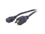 APC 40186 15 Power Cable Iec 60320 C19 M To Nema L6 20 M Ac 250 V 15 Ft Black United States