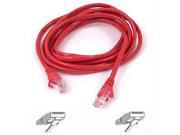 Belkin A3L791 05 RED Patch Cable Rj 45 M To Rj 45 M 5 Ft Utp Cat 5E Red For Omniview Smb 1X16 Smb 1X8 Omniview Ip 5000Hq Omniview Smb Cat5 Kv