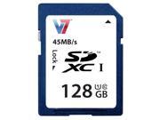 V7 128GB Secure Digital Extended Capacity SDXC Flash Card