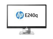 HP M1P01AA Elitedisplay E240Q Led Monitor 23.8 Inch 2560 X 1440 Qhd Ahva 300 Cd M2 1000 1 7 Ms Hdmi Vga Displayport