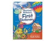 Merriam Webster MER274 1 First Dictionary Ages 5 7 Laminated Hardcover 448 Pages