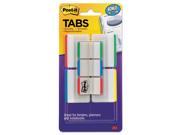 Post It 686 VAD1 Tabs Value Pack 1 in. and 2 in. Assorted 114 PK