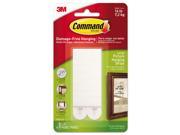 Command 17206 Picture Hanging Strips 1 2 Inch X 3 5 8 Inch White 4 Pack