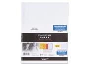 Five Star 17010 Reinforced Filler Paper 20Lb College Rule 11 X 8 1 2 White 100 Sheets