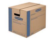 Bankers Box 0062701 Smoothmove Prime Small Moving Boxes 16L X 12W X 12H Kraft Blue 10 Carton