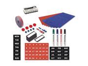MasterVision KT1416 Magnetic Board Accessory Kit Blue Red