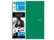 Five Star 72055 Wirebound Notebook College Rule 11 X 8 1 2 100 Sheets Green