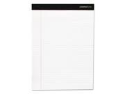 Innovera UNV30730 Premium Ruled Writing Pads White 8.5 X 11.75 Legal Wide 50 Sheets 12 Pads