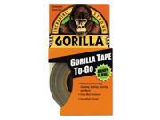 Gorilla Glue 6100104 Tape Extra Thick All Weather Duct Tape 1 Inch X 10Yds 1 1 2 Inch Core Black