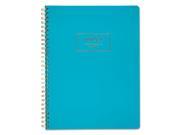 Cambridge 49587 Fashion Twinwire Business Notebook 9 1 2 X 7 1 4 Teal 80 Sheets
