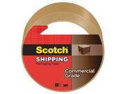 Scotch 70005072924 3750 Commercial Grade Packaging Tape 1.88 Inch X 54.6Yds 3 Inch Core Tan