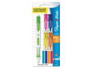 Paper Mate 1887960 Clearpoint Mix Match Mechanical Pencil 0.7 Mm Assorted Color Tops